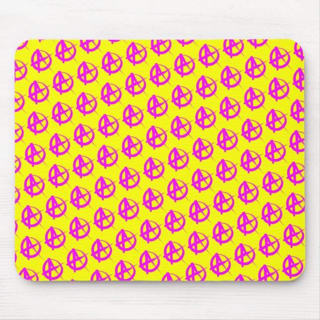 Anarchy Pattern Mouse Pad (Front)