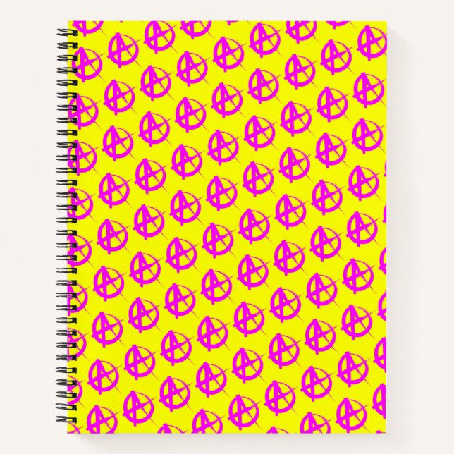 Anarchy Pattern Notebook (Front)