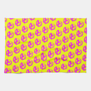 Anarchy Pattern Tea Towel