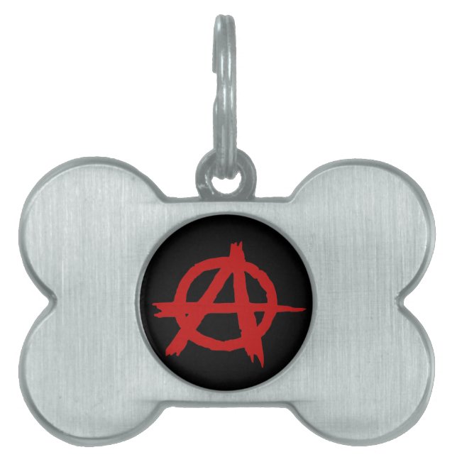 Anarchy Pet Tag (Front)