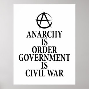 Anarchy quote poster