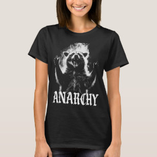 Anarchy Racoon  Weird Oddly Specific Meme T-Shirt
