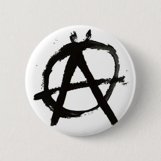 Anarchy Rulez 6 Cm Round Badge