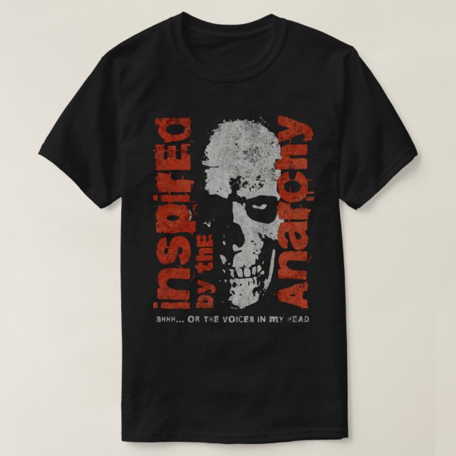 Anarchy Skull Rebellion Tee (Design Front)