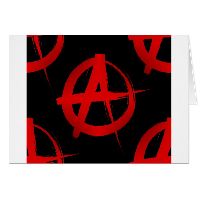 Anarchy symbol (Front Horizontal)