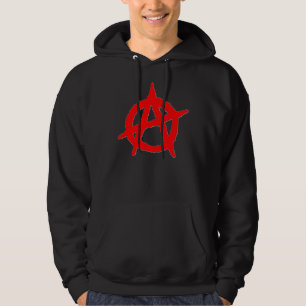 Anarchy Symbol Hooded Sweatshirt