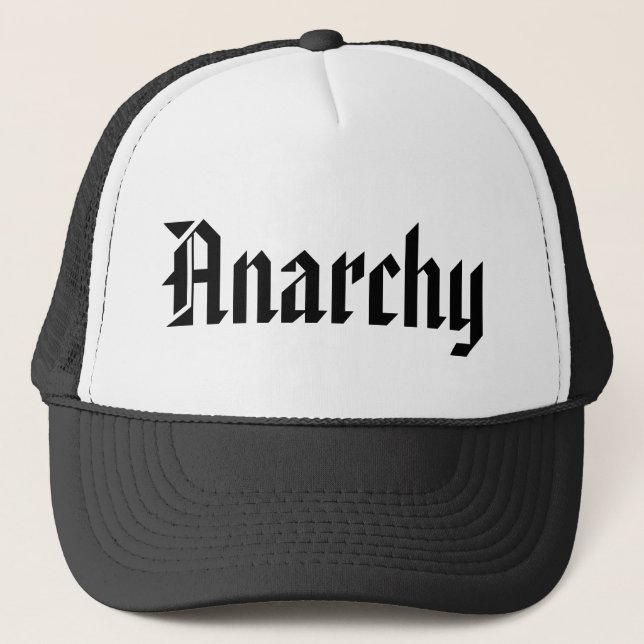Anarchy Trucker Hat (Front)