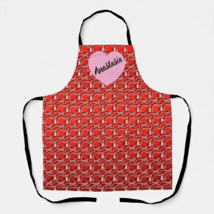 Anastasia apron with decorative patern