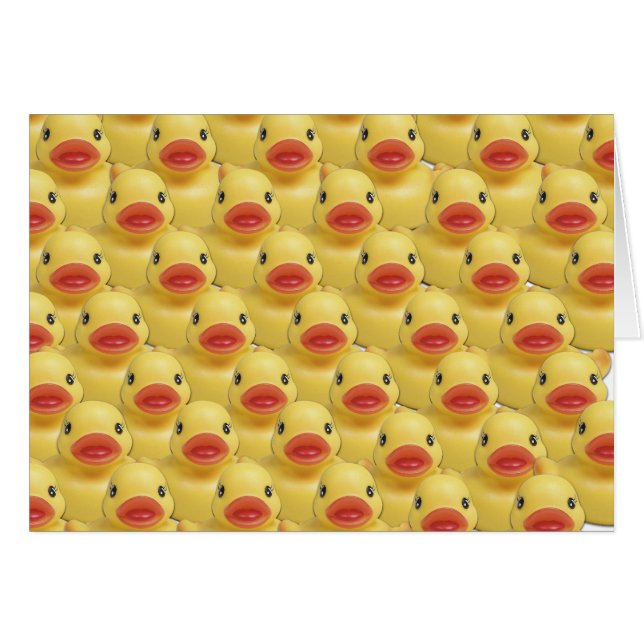 ANATIDAEPHOBIA - FEAR OF DUCKS!  Rubber Duck (Front Horizontal)