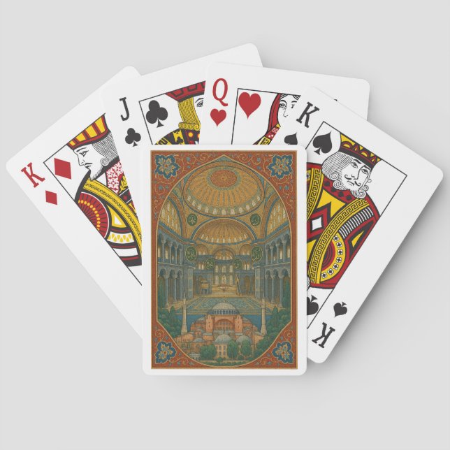 Anatolia Inspired Deck of Cards Design  (Back)