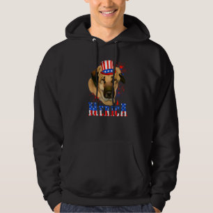 Anatolian Merica American Flag Dog Animal July 4th Hoodie