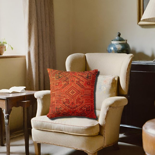 Anatolian rug -   tribal pattern no2 cushion (Creator Uploaded)