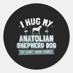 Anatolian Shepherd Classic Round Sticker