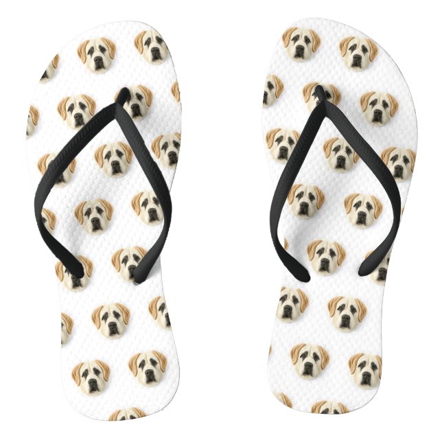 Anatolian Shepherd Dog 3D Inspired Thongs (Footbed)