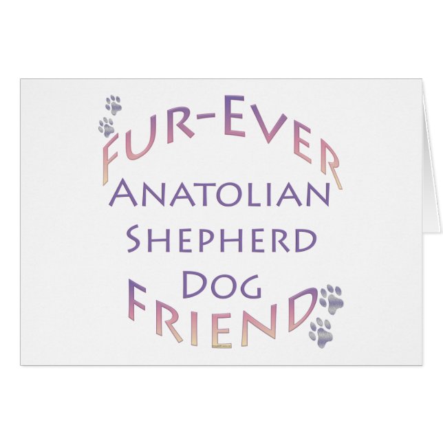 Anatolian Shepherd Dog Furever (Front Horizontal)