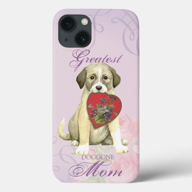 Anatolian Shepherd Dog Heart Mum Case-Mate iPhone Case (Back)