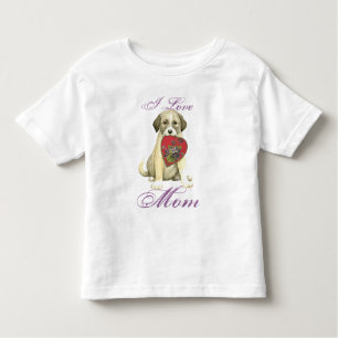 Anatolian Shepherd Dog Heart Mum Toddler T-Shirt