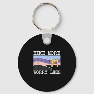 Anatolian shepherd dog hike more worry less key ring