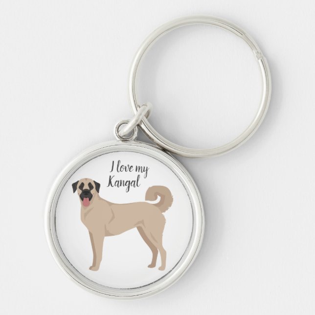 Anatolian Shepherd Kangal dog Key Ring (Front)