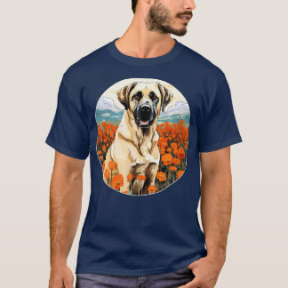 Anatolian Shepherd Mountain Flower Cute Kangal Col T-Shirt