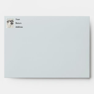 Anatolian Shepherd Painting - Original Dog Art Envelope