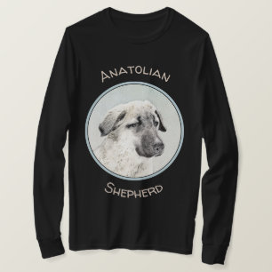 Anatolian Shepherd Painting - Original Dog Art T-Shirt