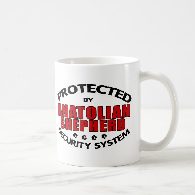 Anatolian Shepherd Security Coffee Mug (Right)