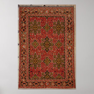Anatolian Star Ushak carpet, 1585 Poster