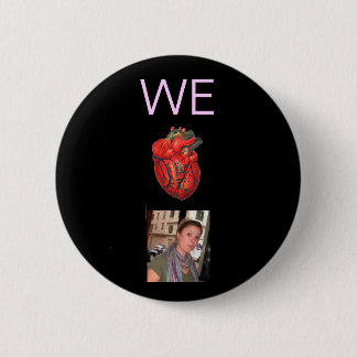 Anatomic Heart Casey 6 Cm Round Badge
