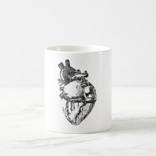 Anatomic Heart Heart Surgeon Cardiology Nurse Coffee Mug