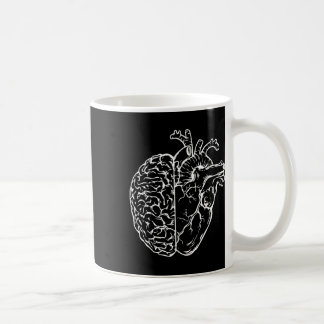Anatomical Brain Heart Nurse Teacher Student Nursi Coffee Mug