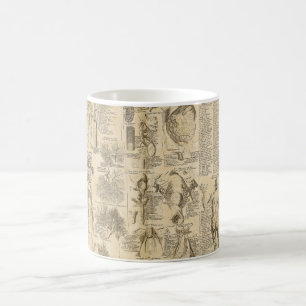 Anatomical Chart from Cyclopaedia 1728 Coffee Mug