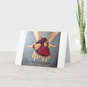 Anatomical Heart card