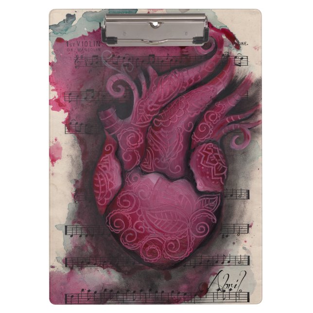Anatomical Heart Clipboard (Front)