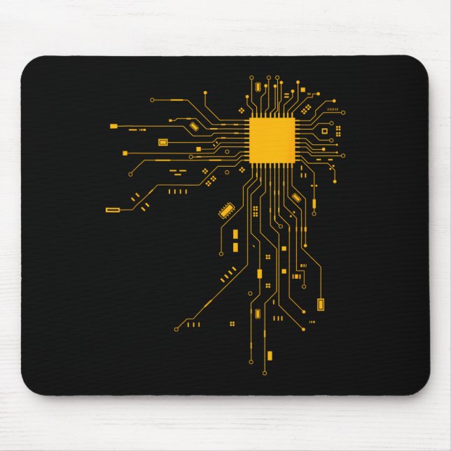 Anatomical Heart Cpu Processor Computer Science Pr Mouse Pad (Front)