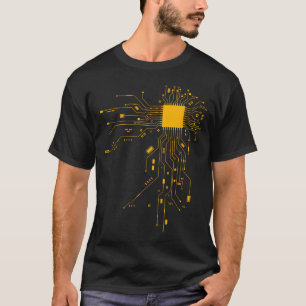 Anatomical Heart Cpu Processor Computer Science Pr T-Shirt