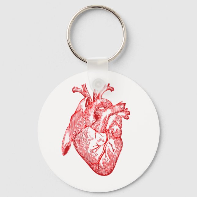 Anatomical Heart Key Chain Empire Ruhl (Front)