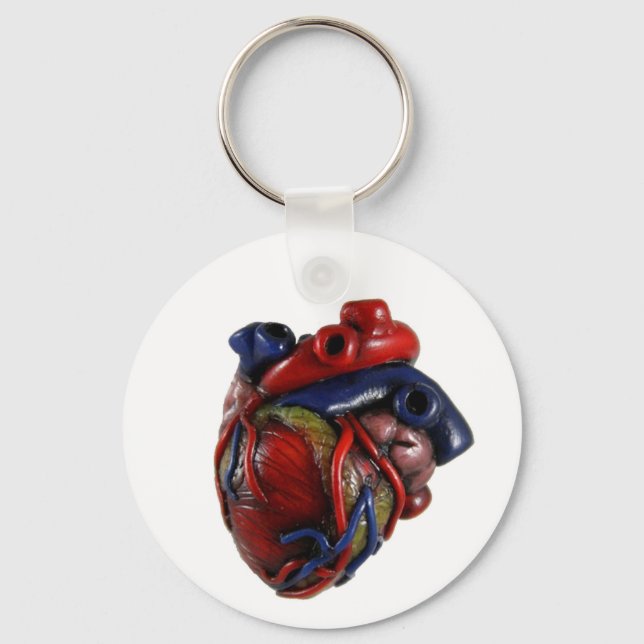 Anatomical Heart Key Ring (Front)