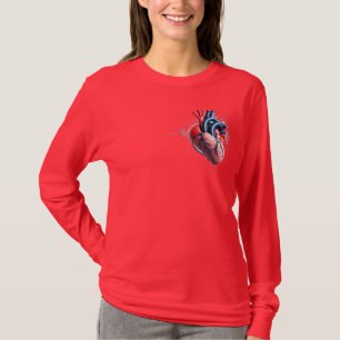 Anatomical Heart – Medical Art Design for Science T-Shirt