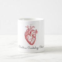 Anatomical Heart Medical Office Custom Name