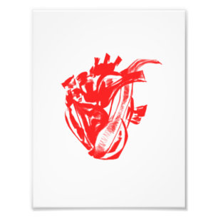 Anatomical Heart Print