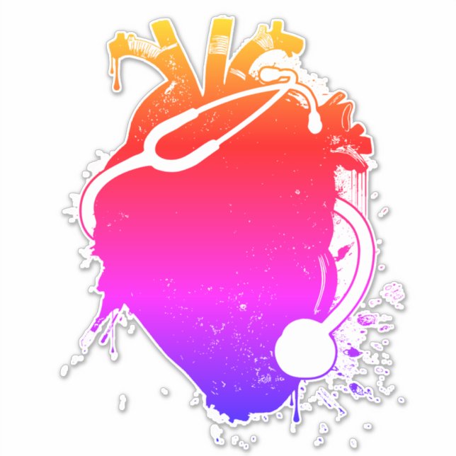 anatomical heart stethoscope (Front)