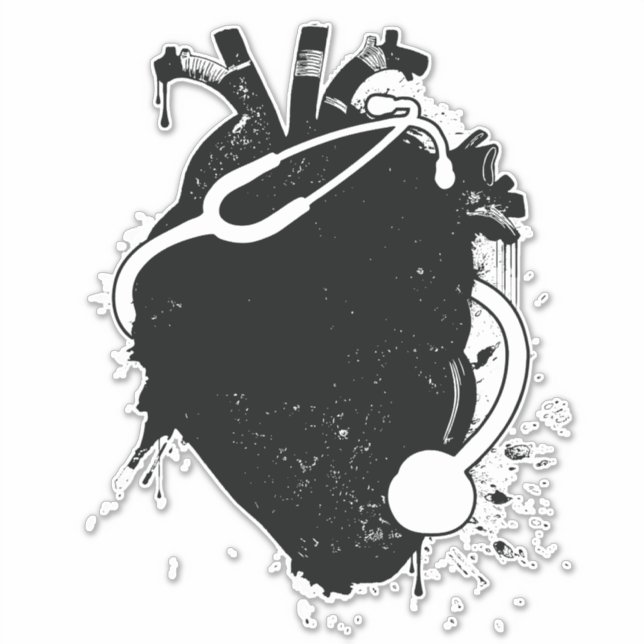 anatomical heart stethoscope (Front)