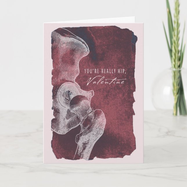 Anatomical Hip Valentine's Card (Front)