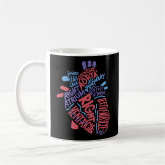 Anatomical Hu He Cardiology Medical Cardiac Nurse Coffee Mug