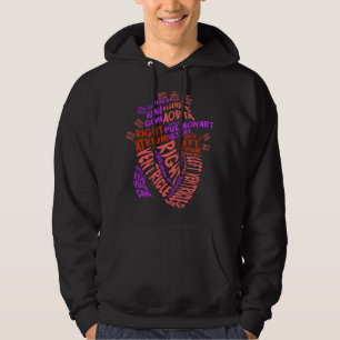 Anatomical Human Heart Cardiology Medical Cardiac Hoodie