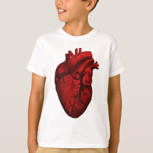 Anatomical Human Heart T-Shirt