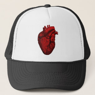 Anatomical Human Heart Trucker Hat
