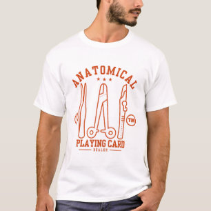 Anatomical playing card dealer T-Shirt