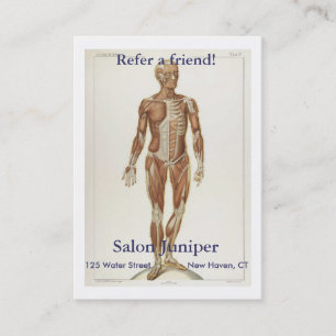 Anatomy Anterior Referral Card